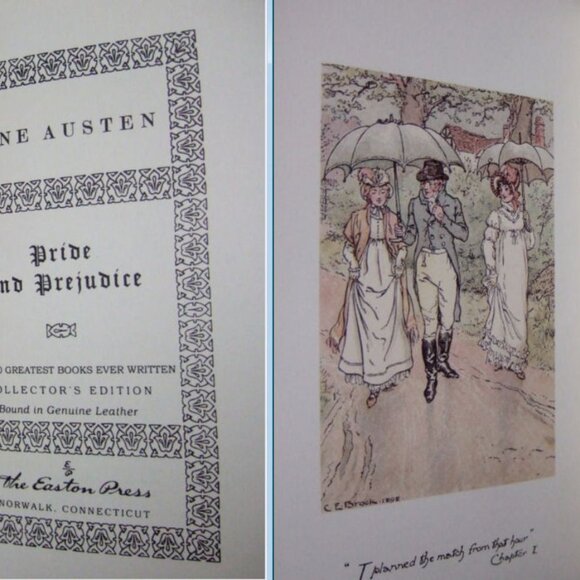 Complete 6 Volume Set of Jane Austen Novels Published by Easton Press New In Box - Picture 7 of 11
